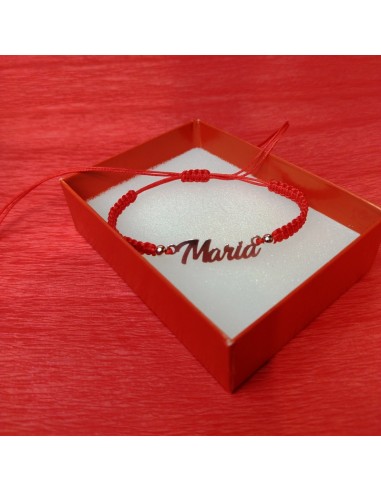 Bratara Snur Nume Argint Maria