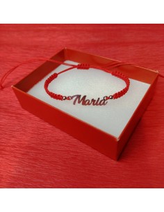 Bratara Snur Nume Argint Maria