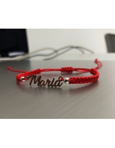 Bratara Snur Nume Argint Maria 2