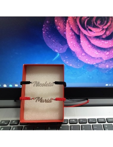 Bratara Snur nume argint Nicoleta