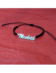 Bratara Snur nume argint...