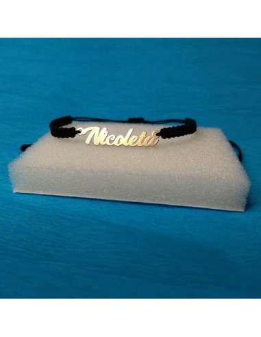 Bratara Snur nume argint Nicoleta