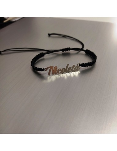 Bratara Snur nume argint Nicoleta