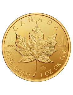 Moneda din Aur 24k - Maple...