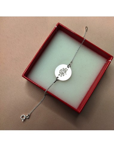 Bratara Argint Banut Trandafir