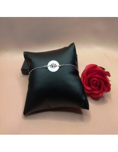 Bratara Argint Banut Trandafir