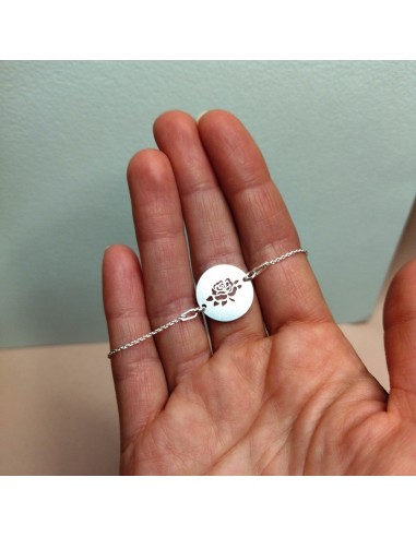 Bratara Argint Banut Trandafir