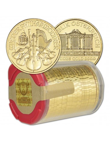 Moneda din Aur 24k - Filarmonica din...