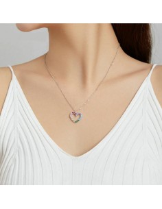 Colier Inima Curcubeu... 2