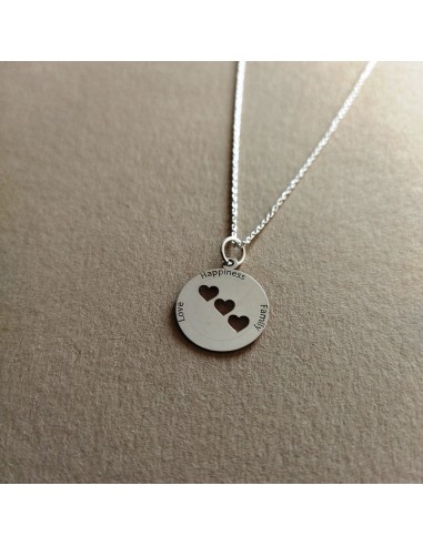 Colier Argint cu Pandantiv Gravat...