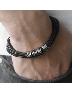 Bratara barbati piele viking