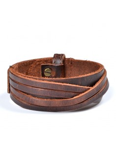 Bratara piele retro