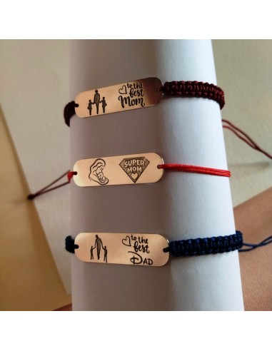 Bratara Argint ,,To the Best Mom''