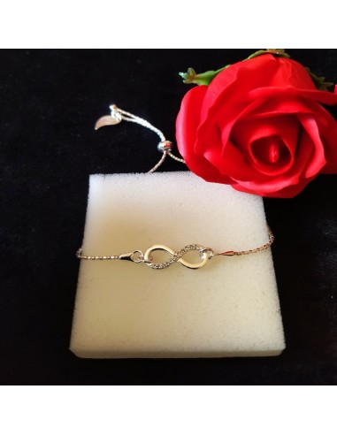 Bratara reglabila Argint 925 Infinit...
