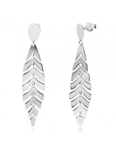 Cercei Argint 925 Pana Diafana