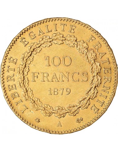 Monedă istorica din Aur - 100 franci...