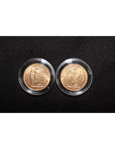 Monedă istorica din Aur - 20 franci...