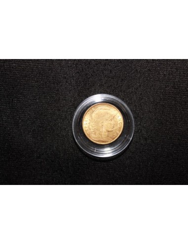 Moneda istorica din Aur - 10 franci...