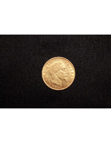 Moneda istorica din Aur - 10 franci...