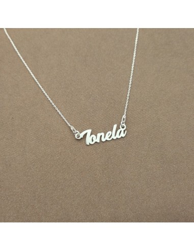 Lantisor Argint cu nume Ionela