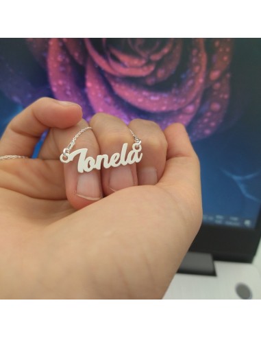 Lantisor Argint cu nume Ionela