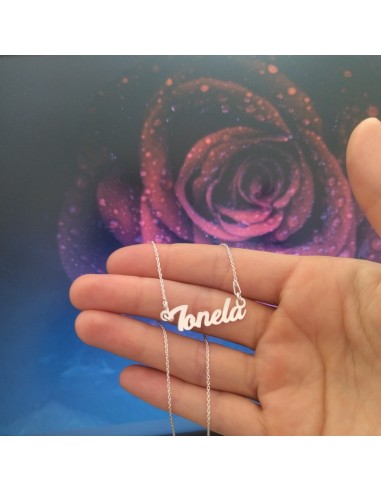 Lantisor Argint cu nume Ionela