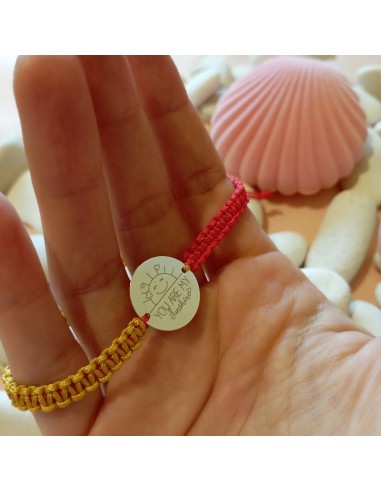 Bratara banut Argint Gravat ''You are...