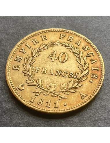 Moneda istorica din Aur - 40 franci...