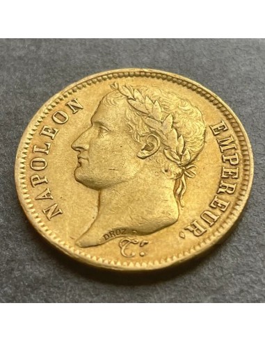 Moneda istorica din Aur - 40 franci...