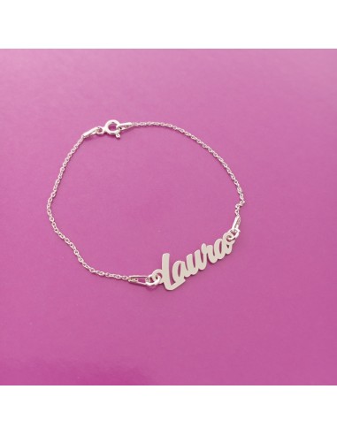 Bratara Argint Personalizata Nume Laura