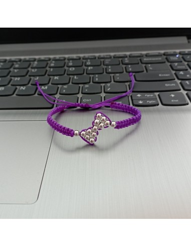 Bratara Fundita din snur si bilute...