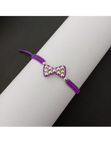 Bratara Fundita din snur si bilute...