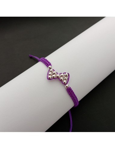 Bratara Fundita din snur si bilute...