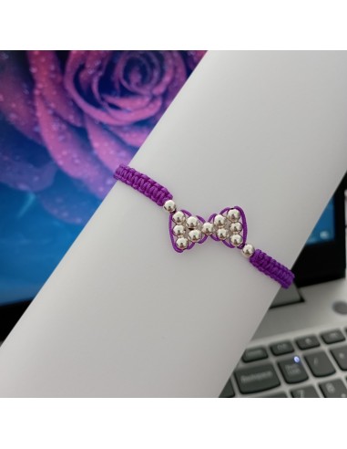 Bratara Fundita din snur si bilute...