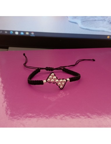 Bratara Fundita snur si bilute Argint...