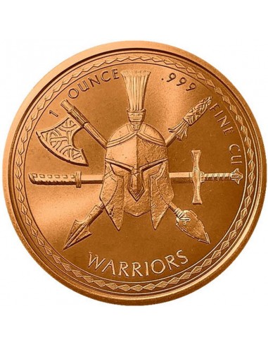 Moneda din Cupru - Razboinic Spartan...