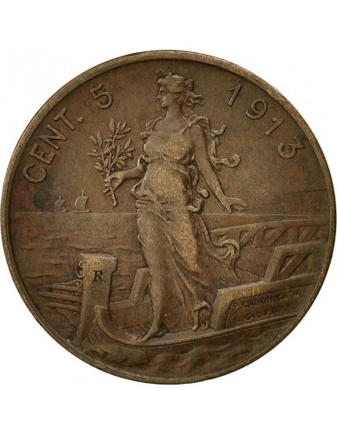 Moneda istorica din Bronz - 5 centi... Moneda istorica din Bronz - 5 centi...