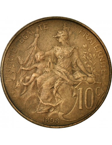 Moneda istorica din Bronz - 10 centi... Moneda istorica din Bronz - 10 centi...