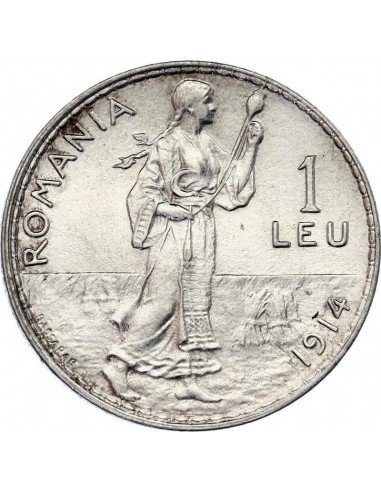 Moneda istorica din Argint - 1 leu...