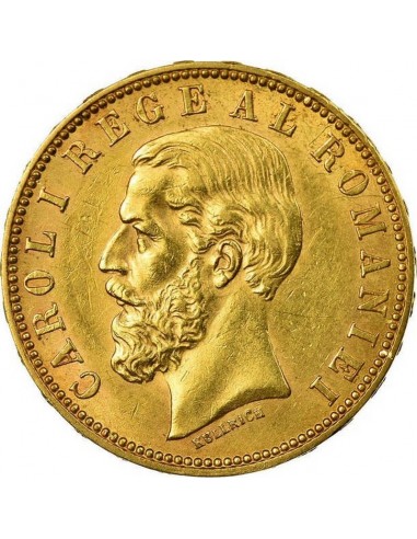 Moneda istorica din Aur - 20 lei...