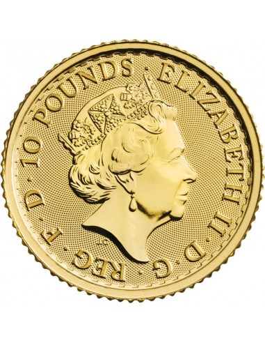 Moneda din Aur 24k - Britannia 1\10 oz