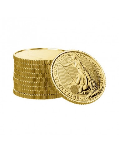 Moneda din Aur 24k - Britannia 1\10 oz