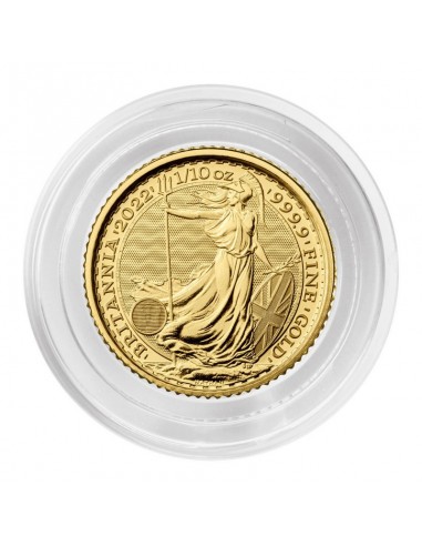 Moneda din Aur 24k - Britannia 1\10 oz