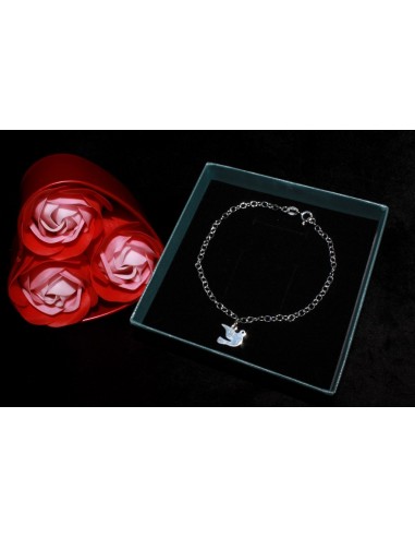 Bratara Argint Porumbel