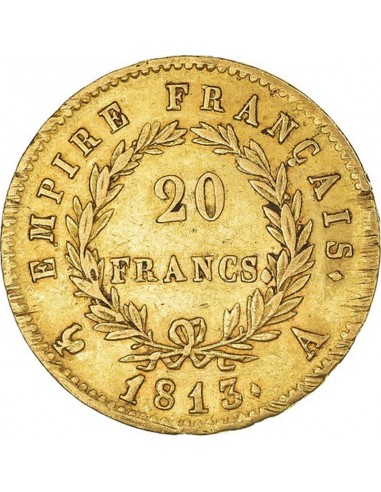 Moneda istorica din Aur - 20 franci...