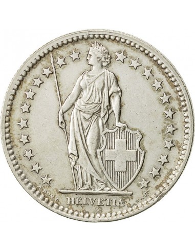 Moneda istorica din Argint - 2 franci...