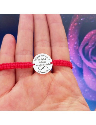 Bratara Banut Argint Mesaj Gravat...