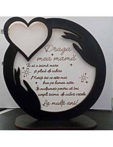 Decoratiune Cadou: ,,Draga mea Mama''