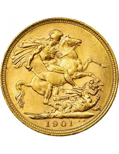 Moneda istorica din Aur - 1 suveran...