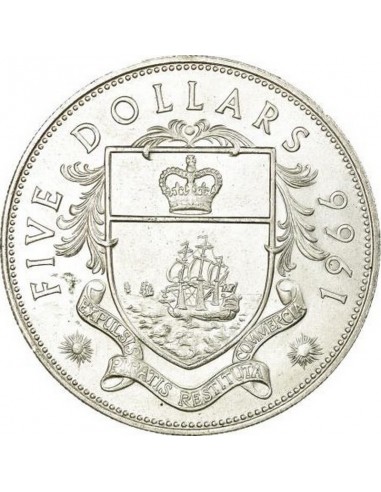 Moneda istorica din Argint - 5 dolari...